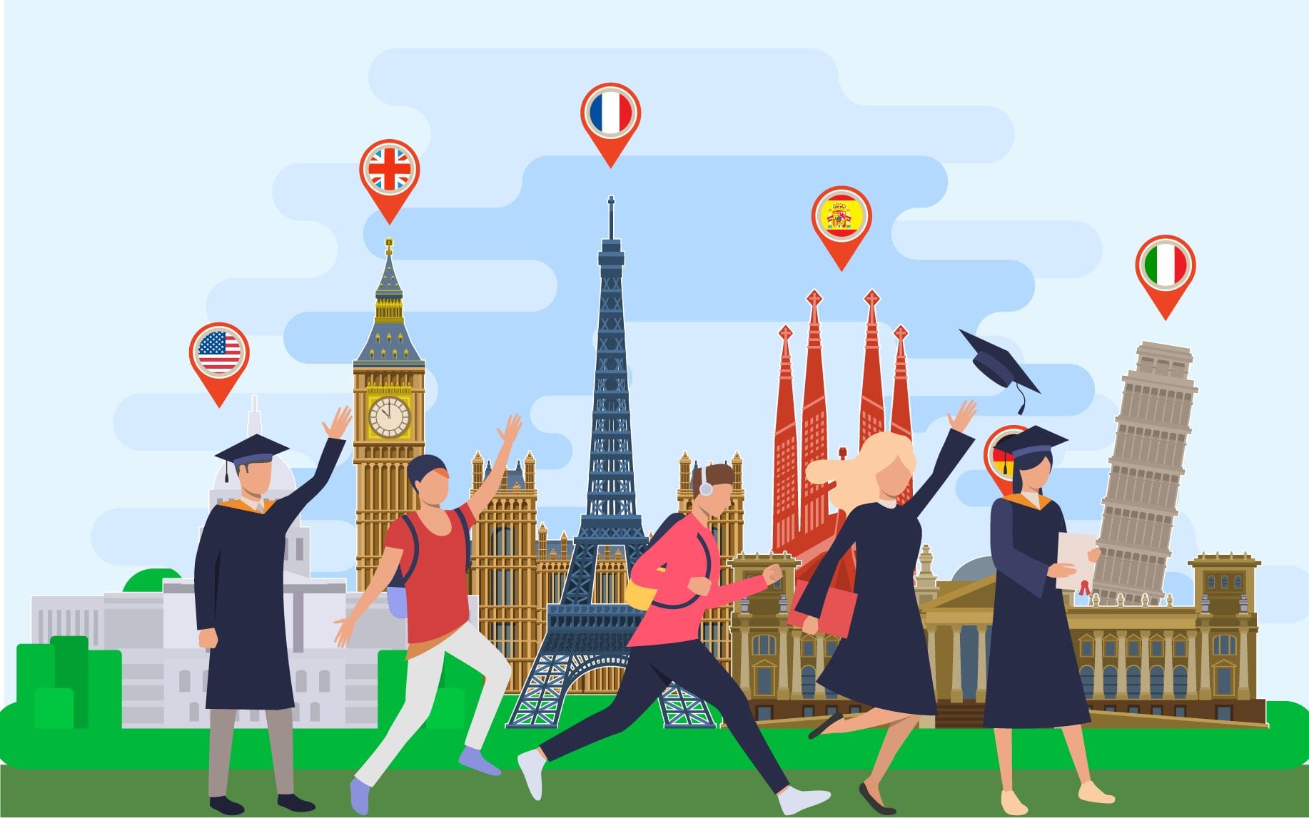 Study Abroad, Ausland studium 