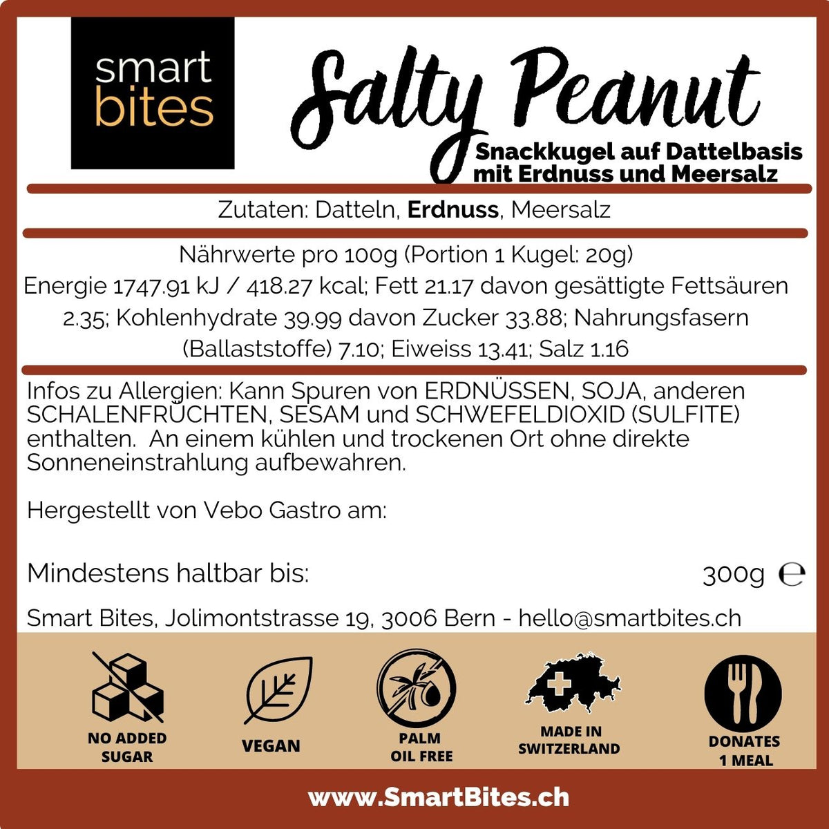 Salty Peanut Energy Balls (15 vegane und zuckerfreie Bliss Balls)